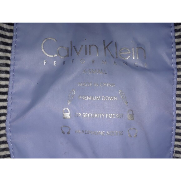 Calvin Klein Performance Puffer Jacket Size XS Duck Down & Feathers - Picture 6 of 11